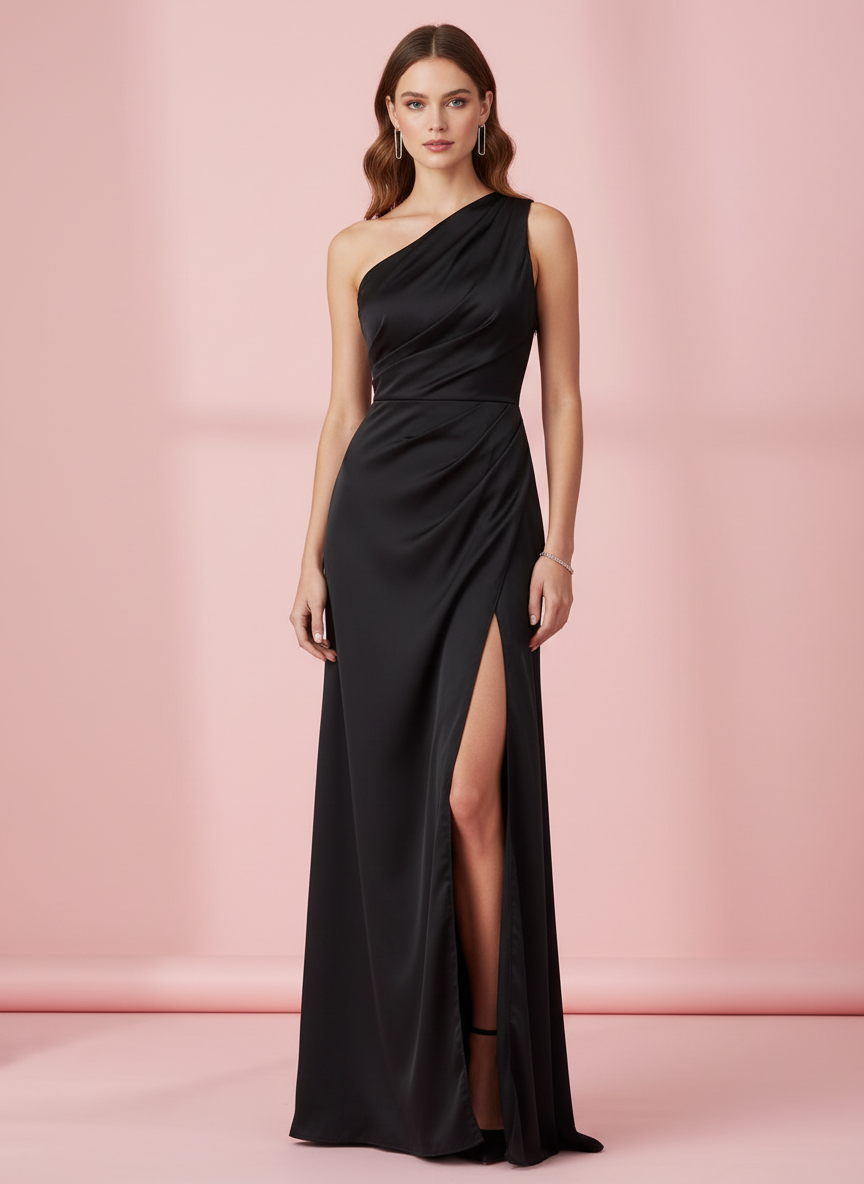 LONG BLACK DRESS 99361