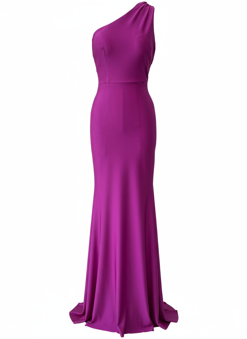 VESTIDO LARGO ELÁSTICO BRILLANTE BUGANVILLA 25129