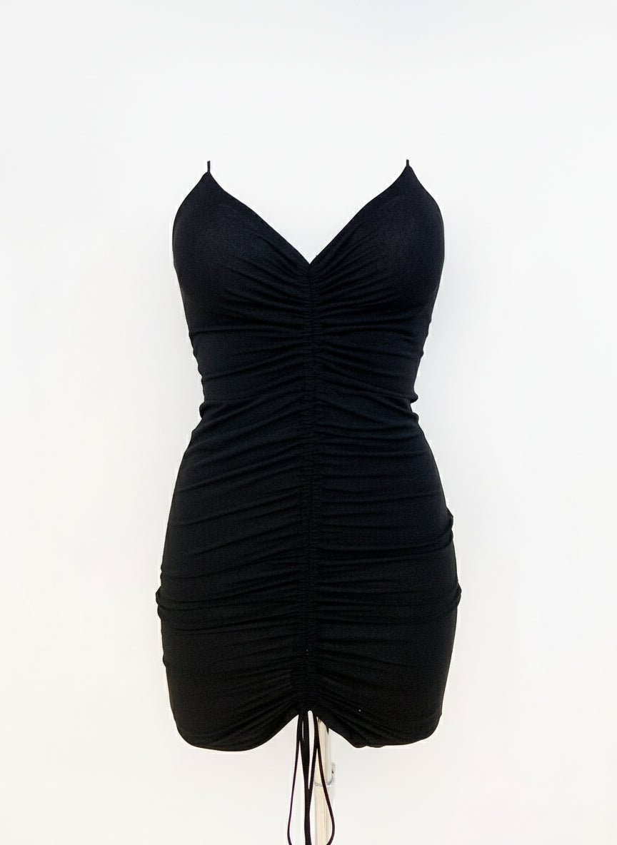 VESTIDO CORTO NEGRO 21955