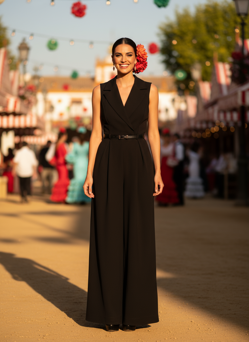 MONO LARGO NEGRO 6235