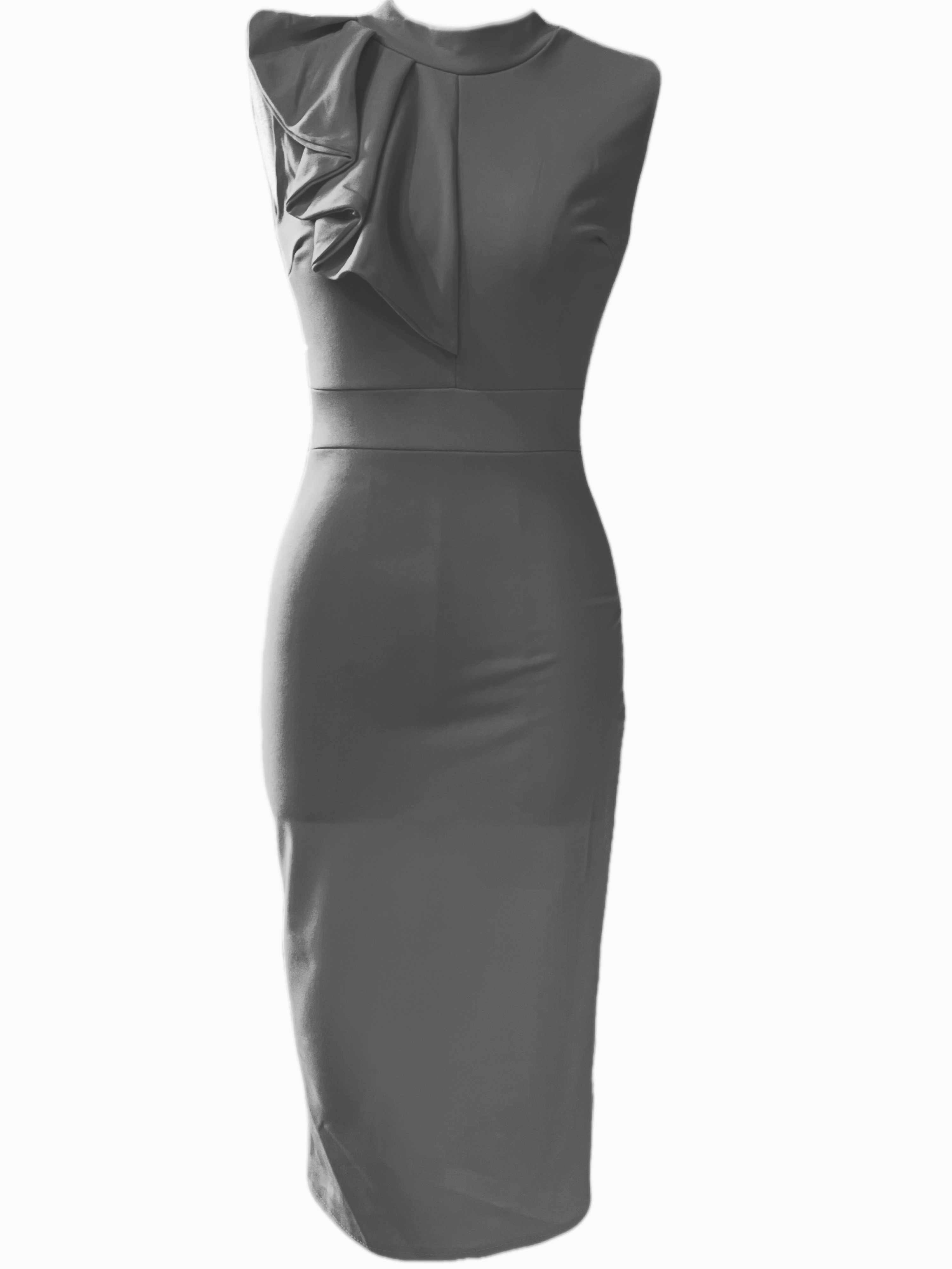 VESTIDO CORTO NEGRO 23429