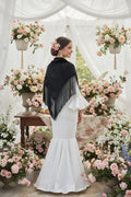 Mantoncillo Triangular 150cm mt18negro