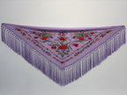 Mantoncillo Triangular 150cm mt253lila