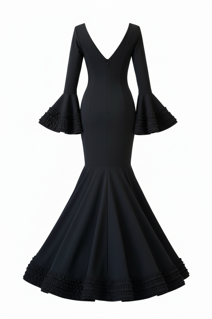 Flamenco Dress with Canastero Skirt - Premium | Ref. 7815