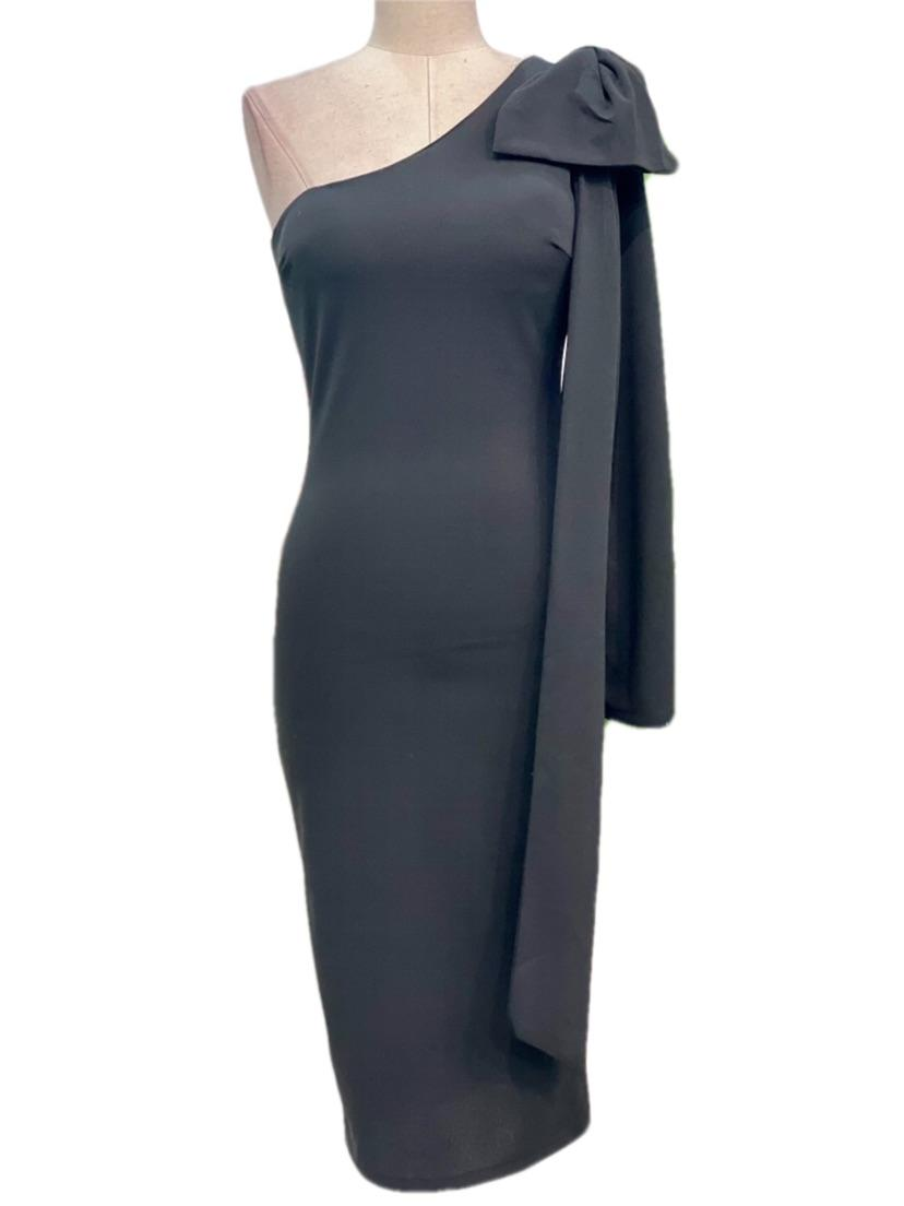 VESTIDO CORTO NEGRO 23118