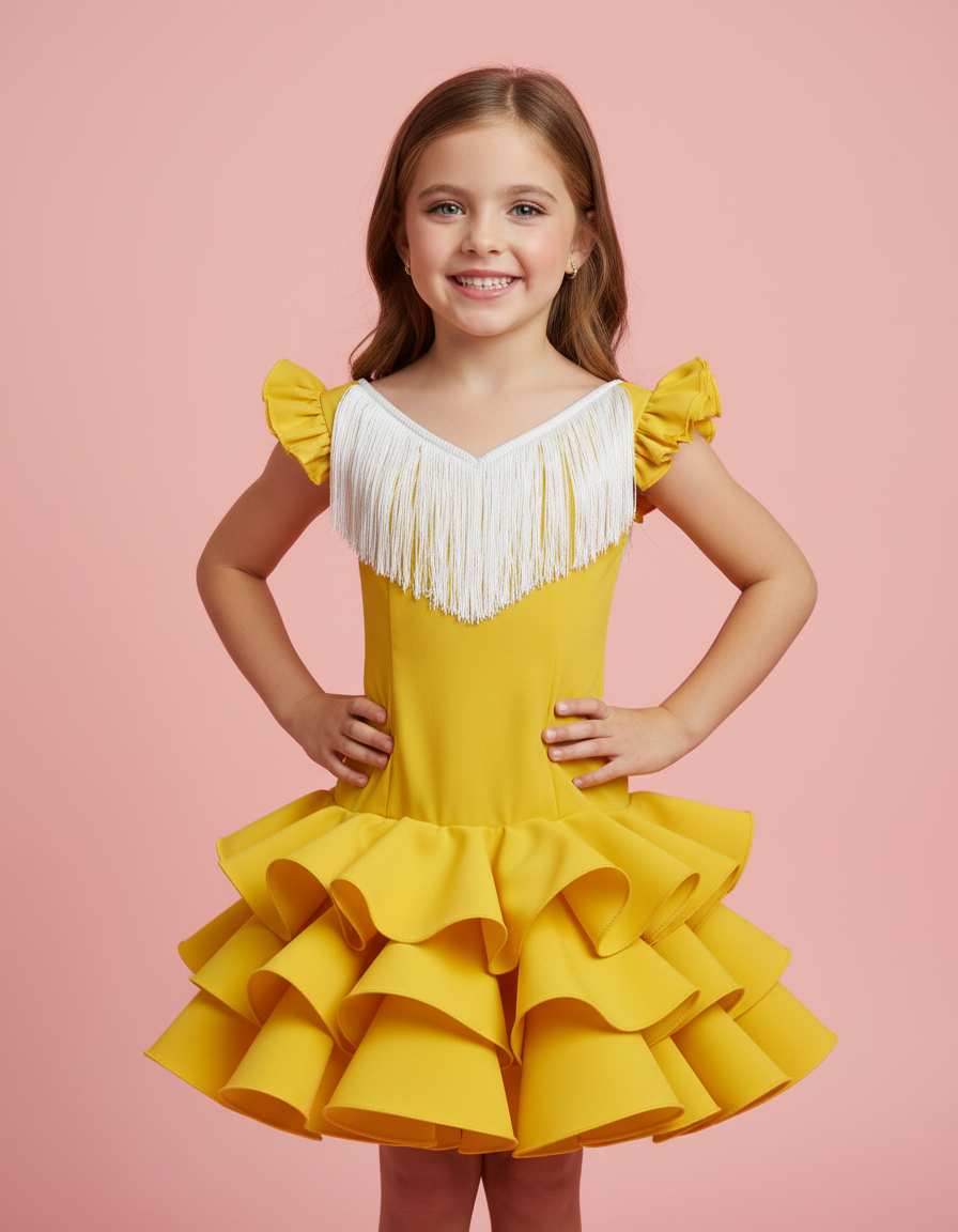 Traje flamenca de niña - B2025