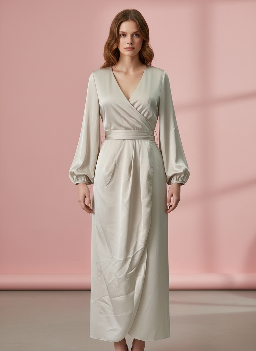 VESTIDO CORTO BEIGE 51136