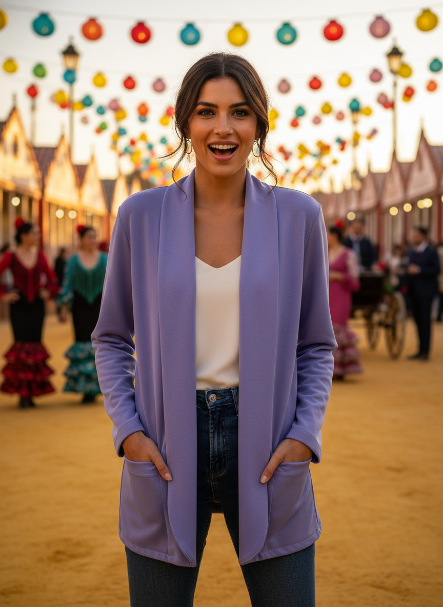 LILAC MAUVE JACKET 7236