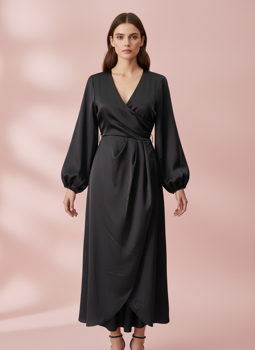 VESTIDO CORTO NEGRO 51136