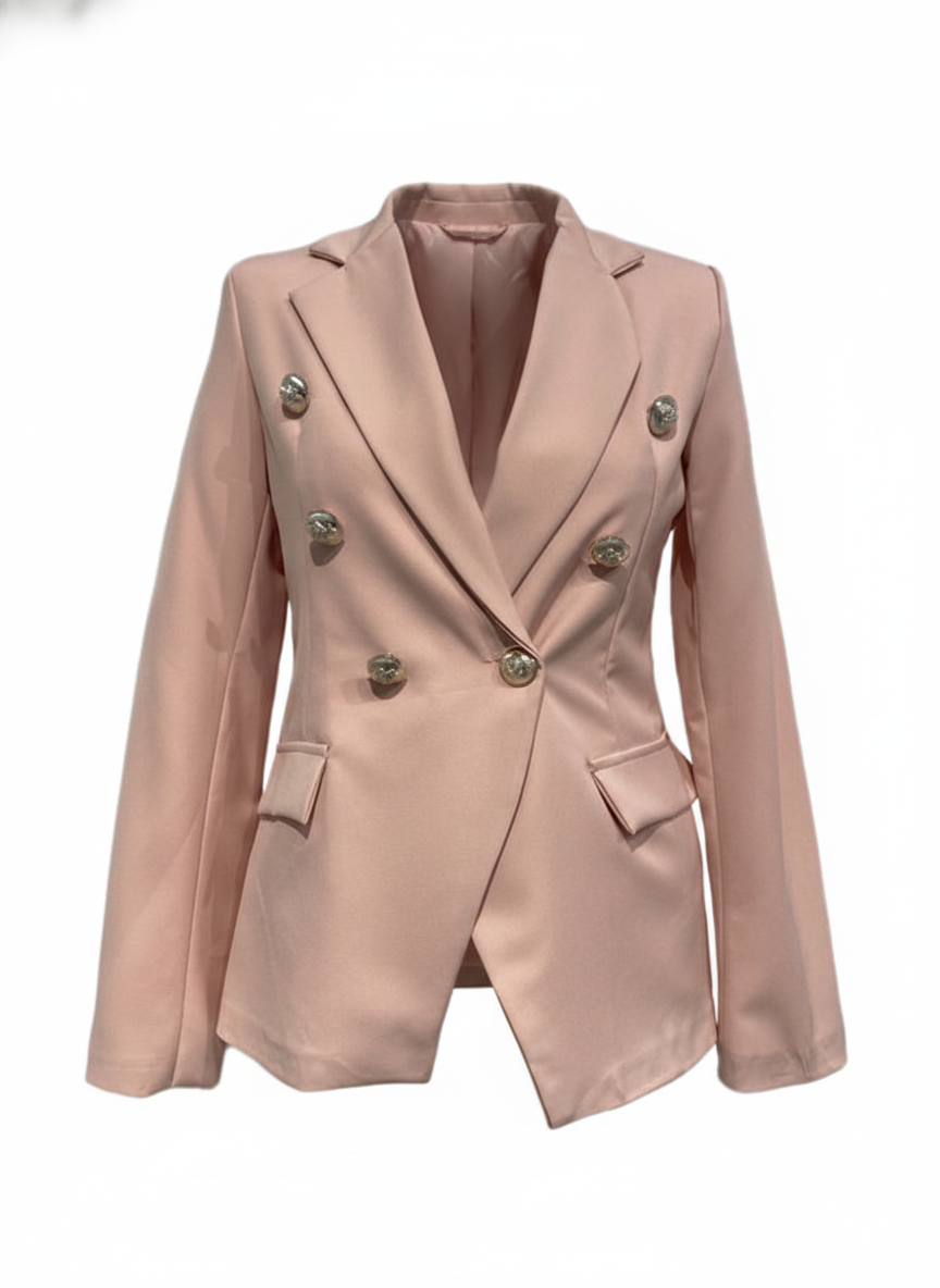NUDE PINK JACKET 9056