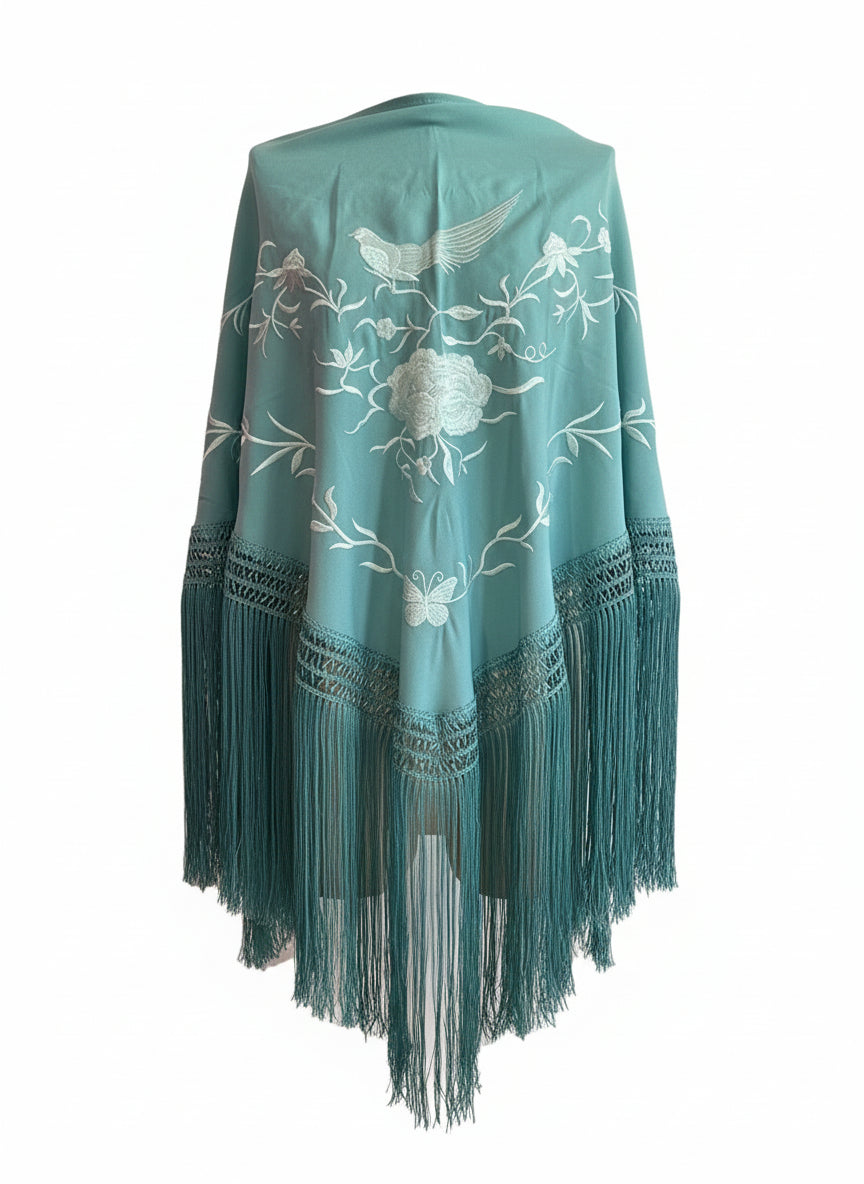 MANTÓN MT13  VERDE MENTA