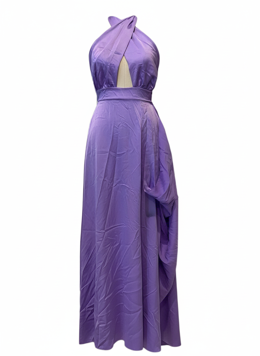 LONG DRESS LILAC MAUVE 50785