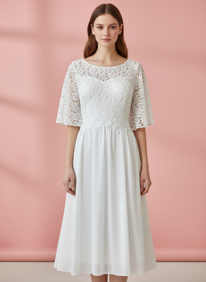 VESTIDO CORTO BLANCO 0625