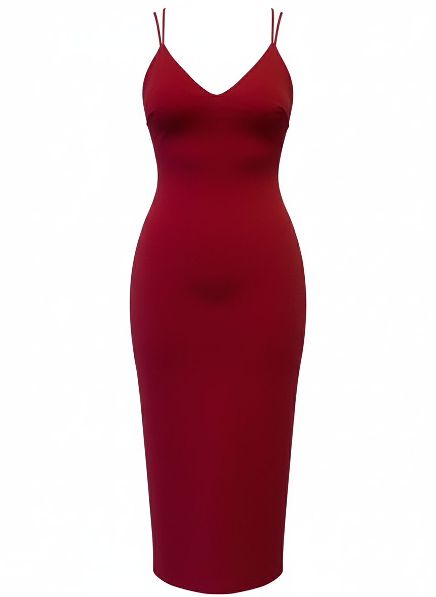 INDIAN RED SHORT DRESS 21430