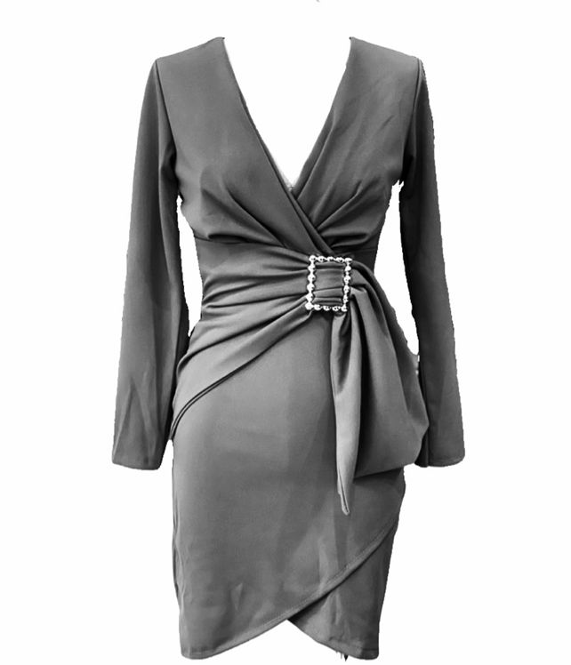 VESTIDO CORTO NEGRO 21307