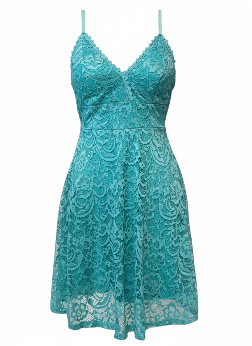 VESTIDO CORTO VERDE QUIRÓFANO 3685