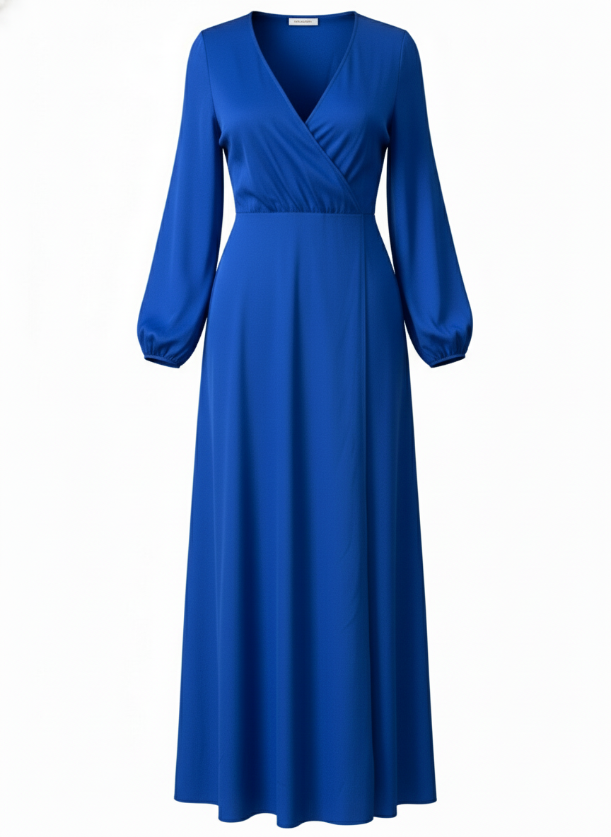 VESTIDO CORTO AZUL ELECTRICO 51136