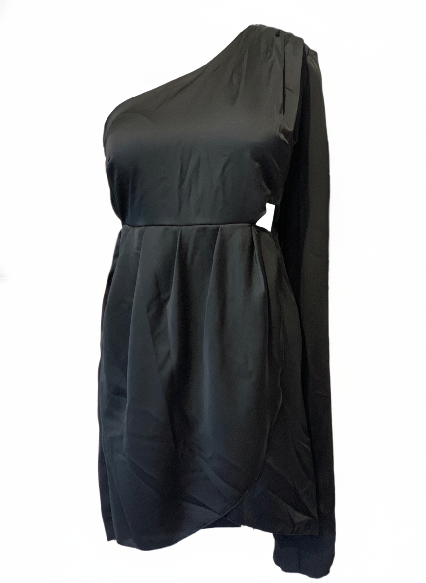 VESTIDO CORTO NEGRO 51134