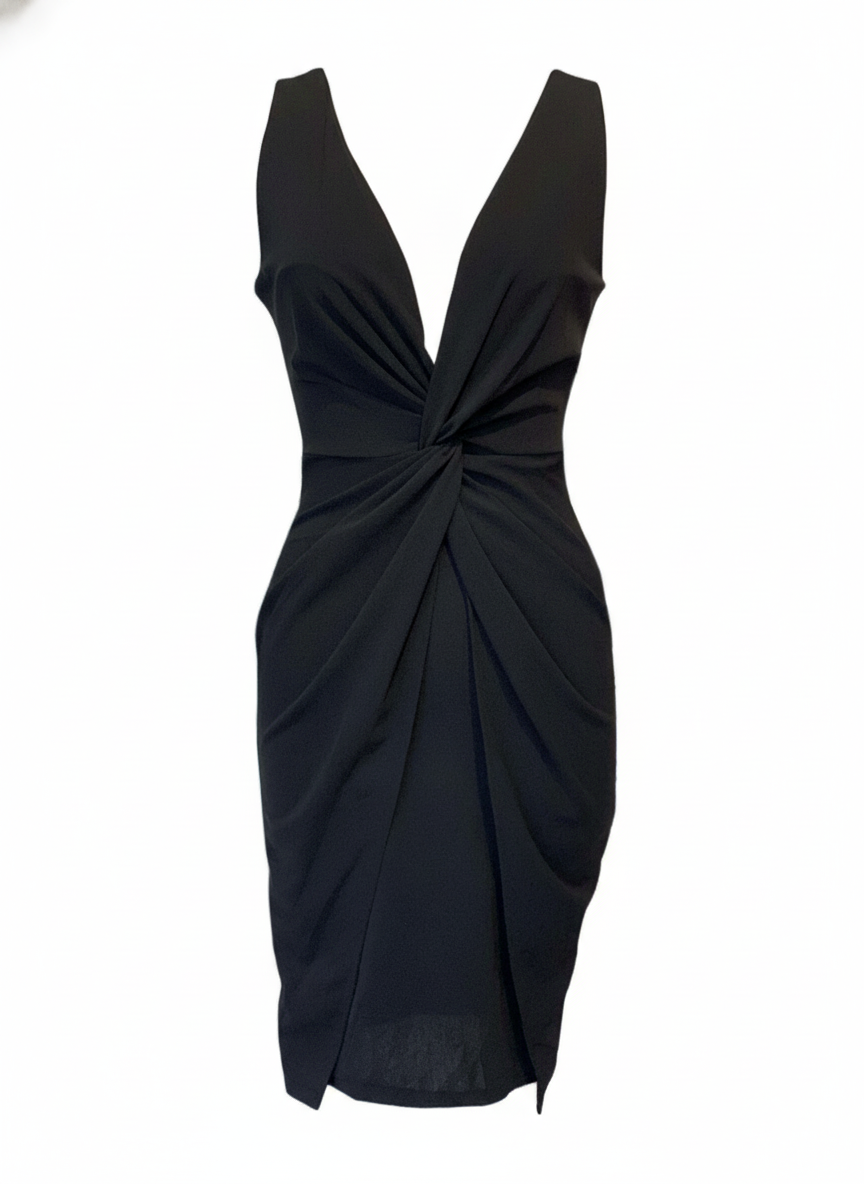 VESTIDO CORTO NEGRO 23438