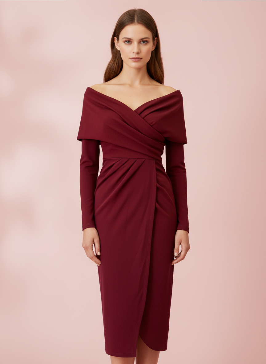 VESTIDO CORTO BURDEO 21174